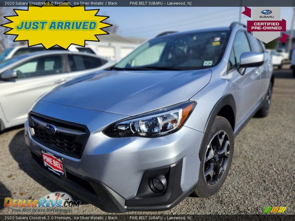 2020 Subaru Crosstrek 2.0 Premium Ice Silver Metallic / Black Photo #1