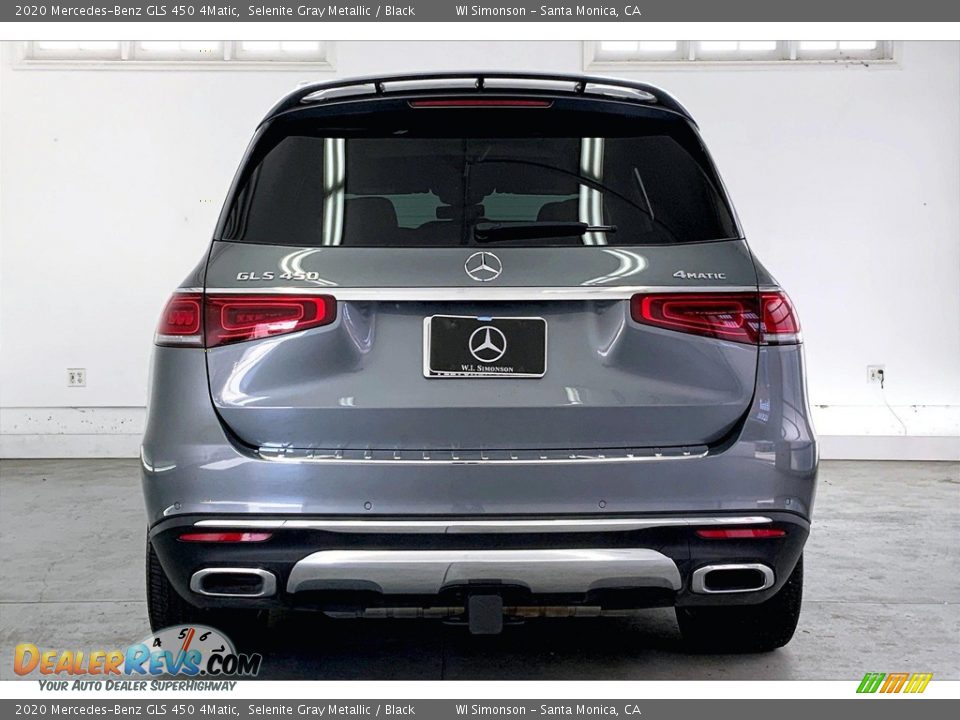 2020 Mercedes-Benz GLS 450 4Matic Selenite Gray Metallic / Black Photo #3