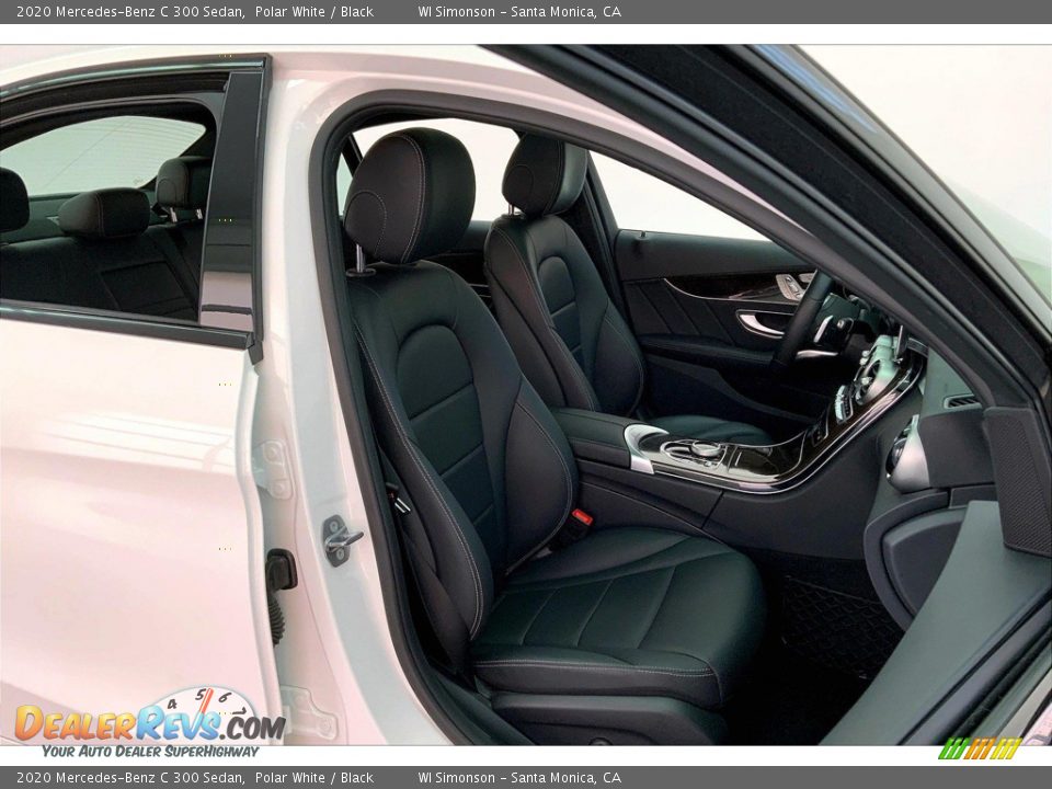 2020 Mercedes-Benz C 300 Sedan Polar White / Black Photo #6