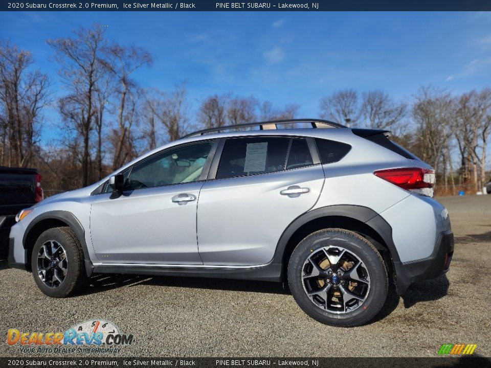 2020 Subaru Crosstrek 2.0 Premium Ice Silver Metallic / Black Photo #7