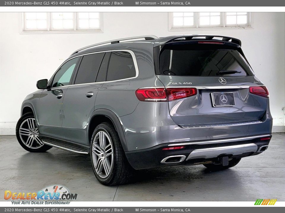 2020 Mercedes-Benz GLS 450 4Matic Selenite Gray Metallic / Black Photo #10