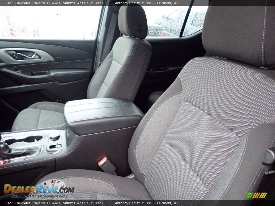 2022 Chevrolet Traverse LT AWD Summit White / Jet Black Photo #11
