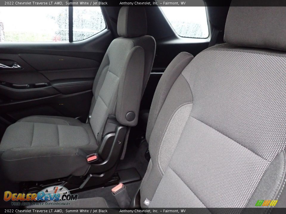 2022 Chevrolet Traverse LT AWD Summit White / Jet Black Photo #12