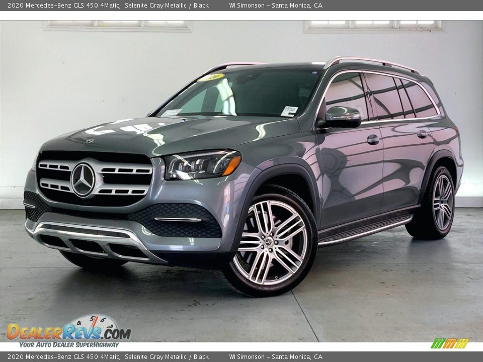 2020 Mercedes-Benz GLS 450 4Matic Selenite Gray Metallic / Black Photo #12