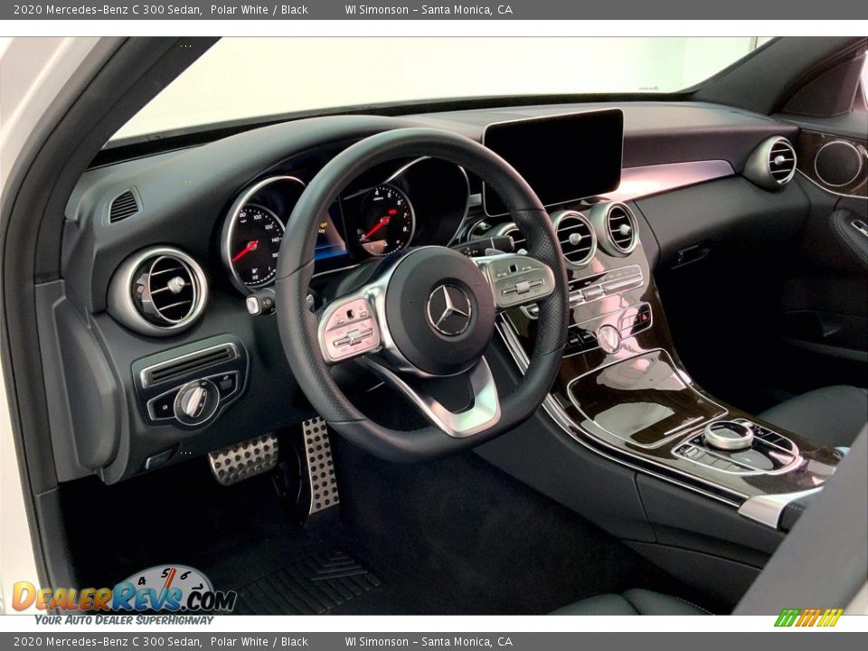 2020 Mercedes-Benz C 300 Sedan Polar White / Black Photo #14
