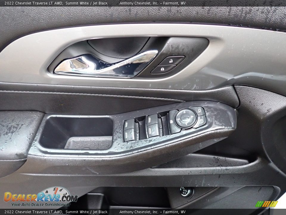 2022 Chevrolet Traverse LT AWD Summit White / Jet Black Photo #14