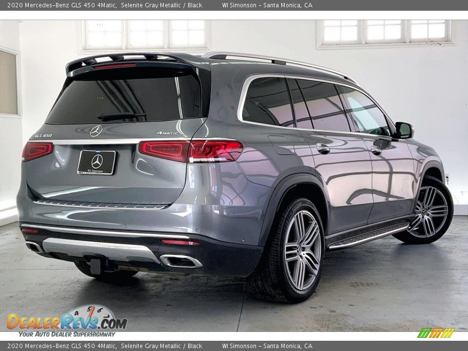 2020 Mercedes-Benz GLS 450 4Matic Selenite Gray Metallic / Black Photo #13