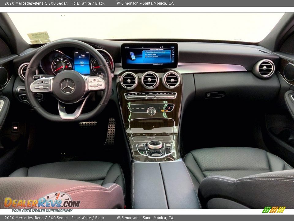 2020 Mercedes-Benz C 300 Sedan Polar White / Black Photo #15