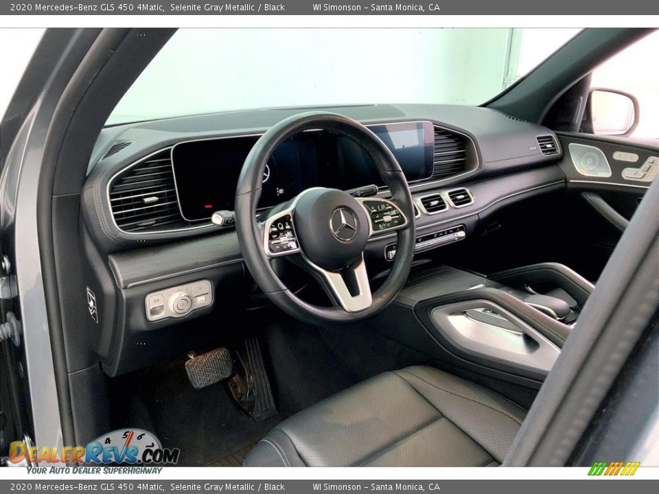 2020 Mercedes-Benz GLS 450 4Matic Selenite Gray Metallic / Black Photo #14