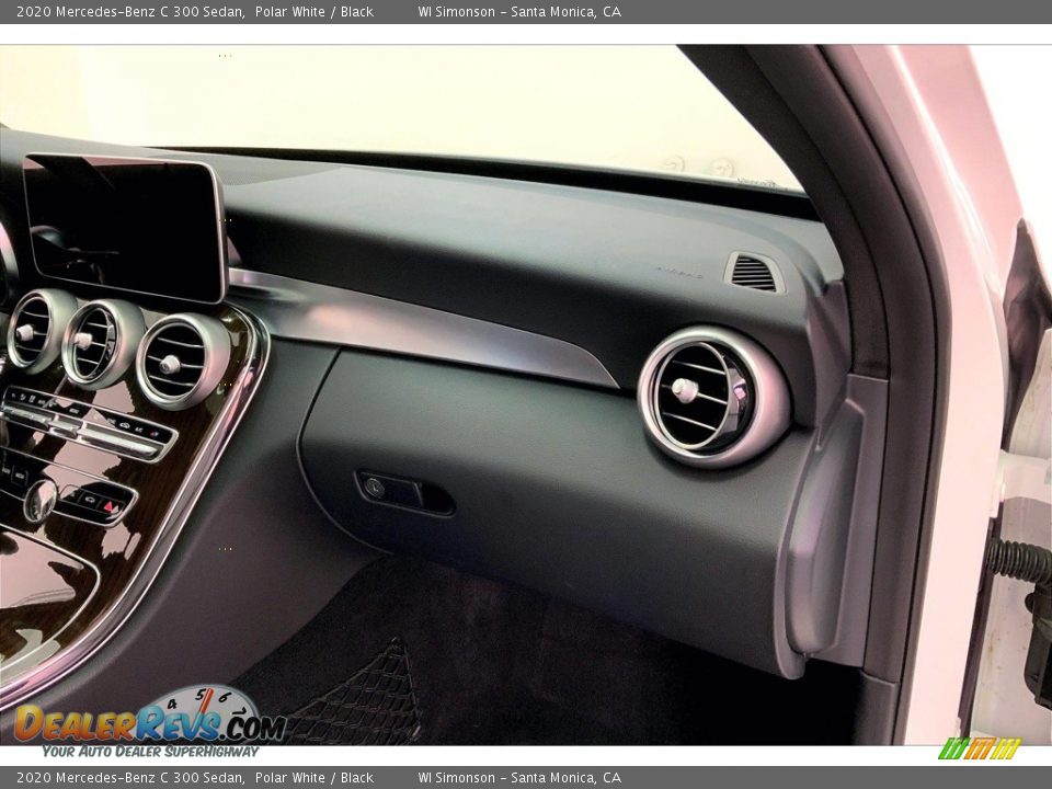 2020 Mercedes-Benz C 300 Sedan Polar White / Black Photo #16