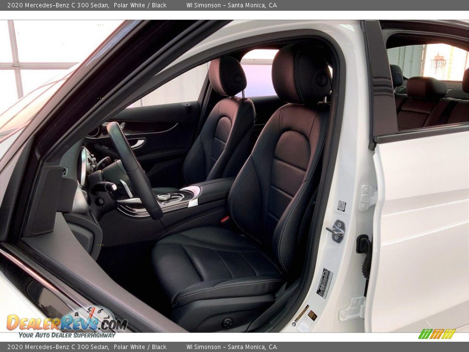 2020 Mercedes-Benz C 300 Sedan Polar White / Black Photo #18