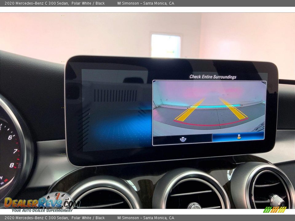 2020 Mercedes-Benz C 300 Sedan Polar White / Black Photo #24
