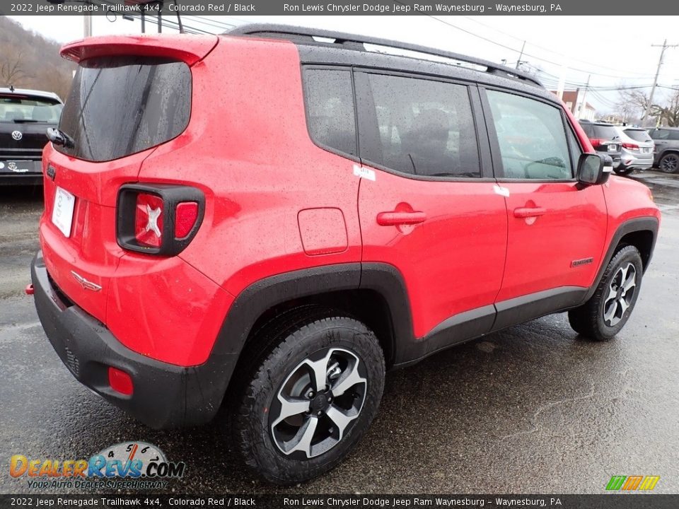 2022 Jeep Renegade Trailhawk 4x4 Colorado Red / Black Photo #6