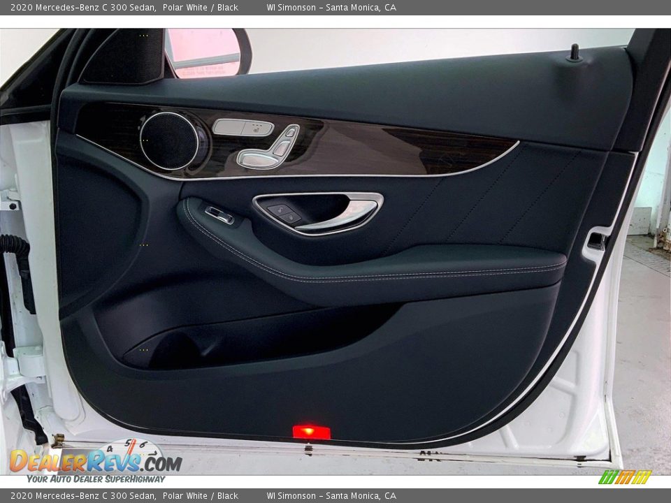 2020 Mercedes-Benz C 300 Sedan Polar White / Black Photo #27