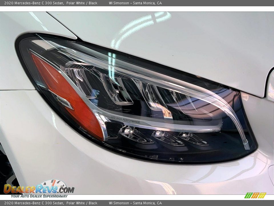2020 Mercedes-Benz C 300 Sedan Polar White / Black Photo #28