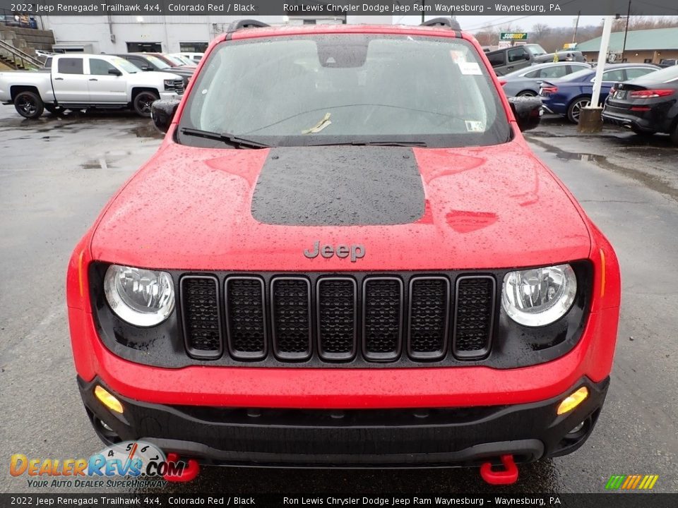 2022 Jeep Renegade Trailhawk 4x4 Colorado Red / Black Photo #9