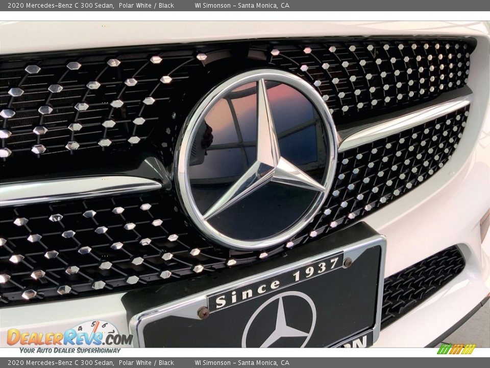 2020 Mercedes-Benz C 300 Sedan Polar White / Black Photo #30