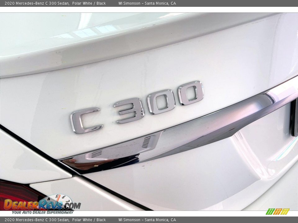2020 Mercedes-Benz C 300 Sedan Polar White / Black Photo #31