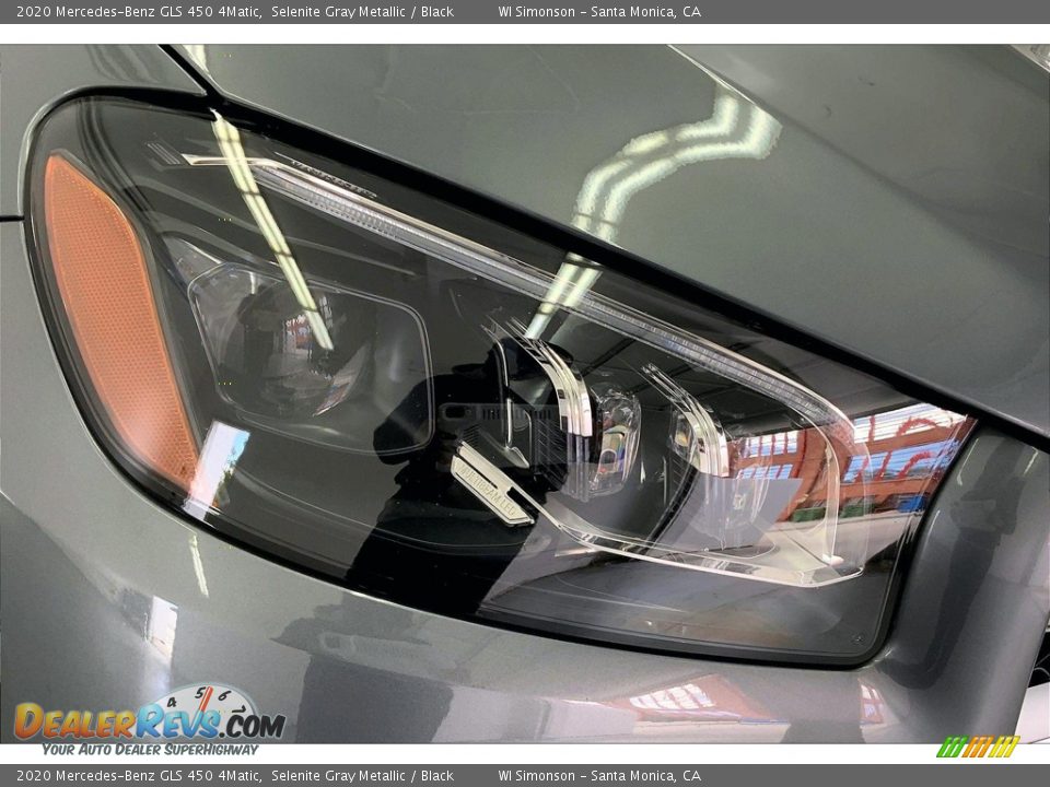 2020 Mercedes-Benz GLS 450 4Matic Selenite Gray Metallic / Black Photo #28