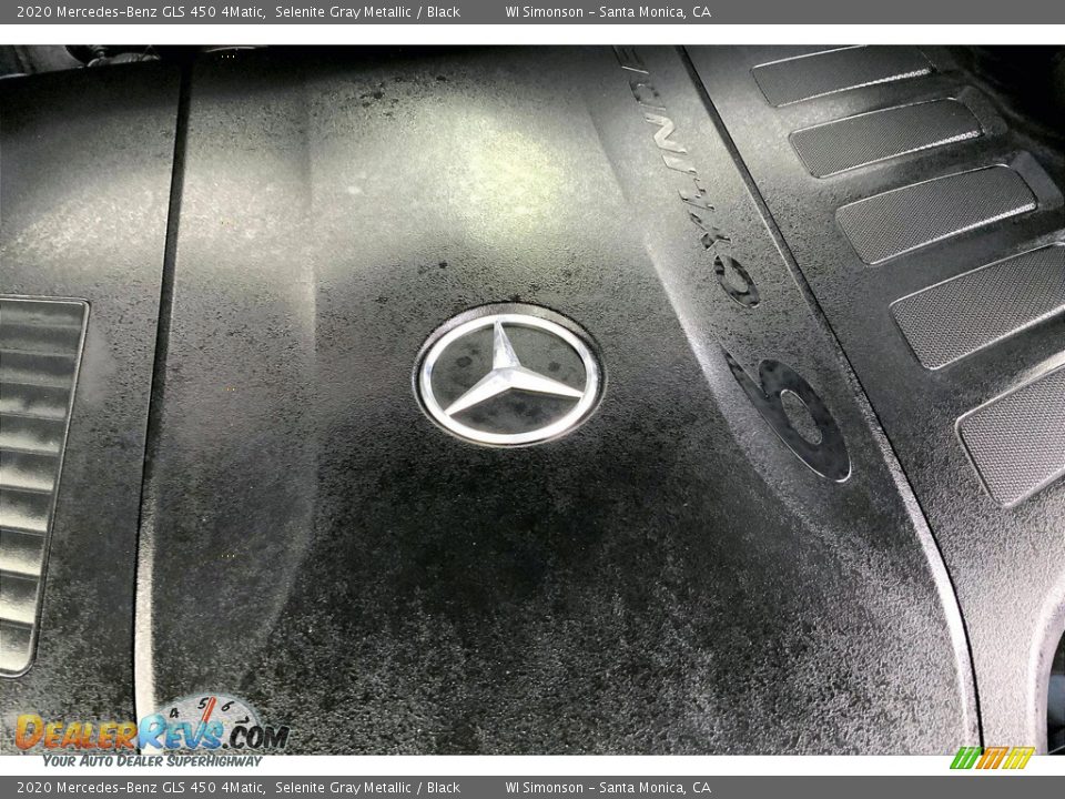 2020 Mercedes-Benz GLS 450 4Matic Selenite Gray Metallic / Black Photo #32