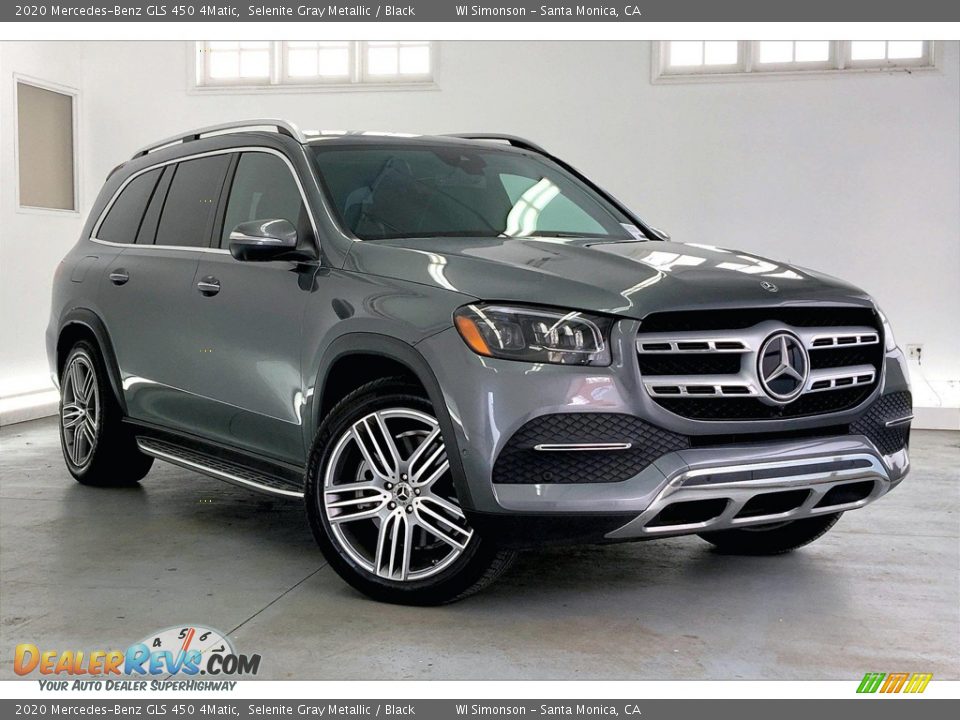 2020 Mercedes-Benz GLS 450 4Matic Selenite Gray Metallic / Black Photo #34