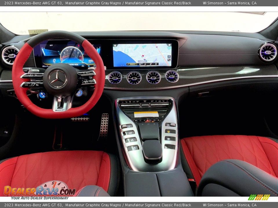 Dashboard of 2023 Mercedes-Benz AMG GT 63 Photo #6