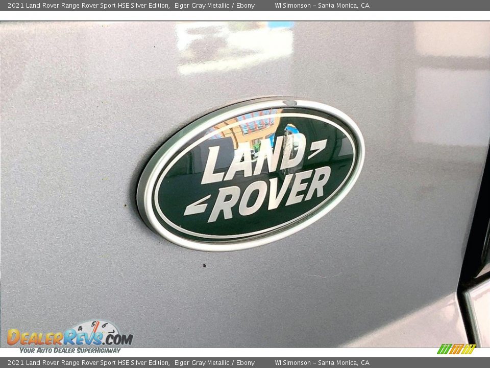 2021 Land Rover Range Rover Sport HSE Silver Edition Eiger Gray Metallic / Ebony Photo #7