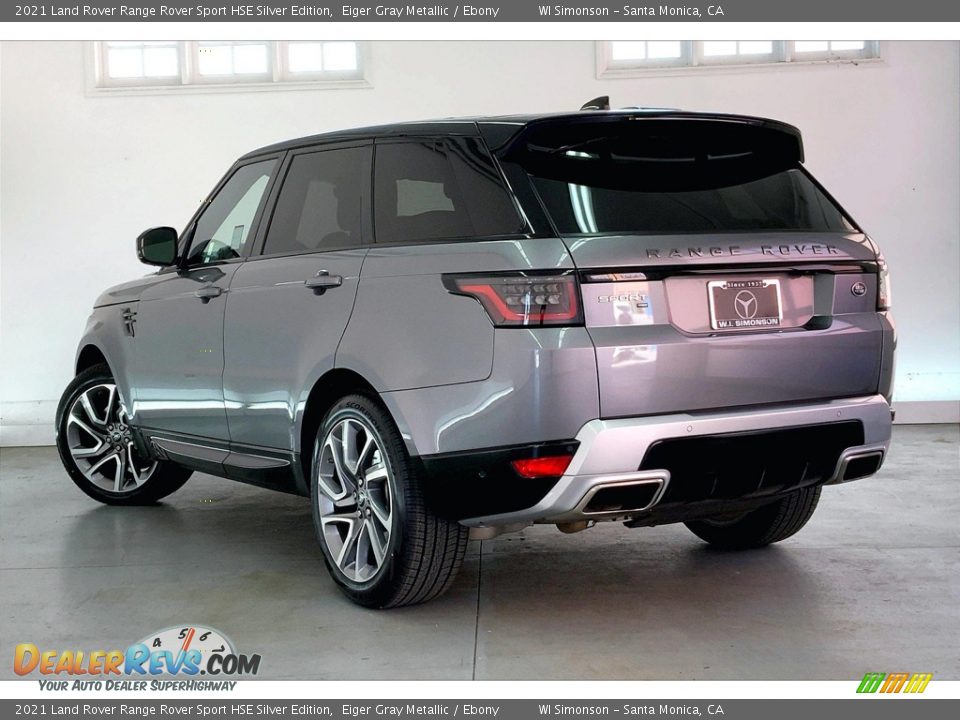 2021 Land Rover Range Rover Sport HSE Silver Edition Eiger Gray Metallic / Ebony Photo #10