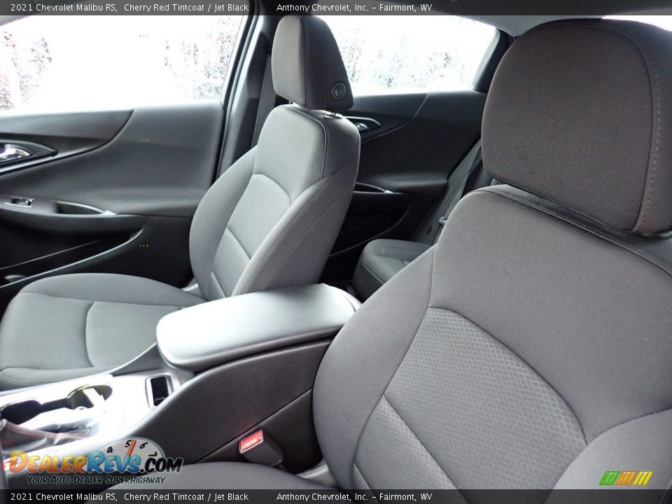 2021 Chevrolet Malibu RS Cherry Red Tintcoat / Jet Black Photo #11