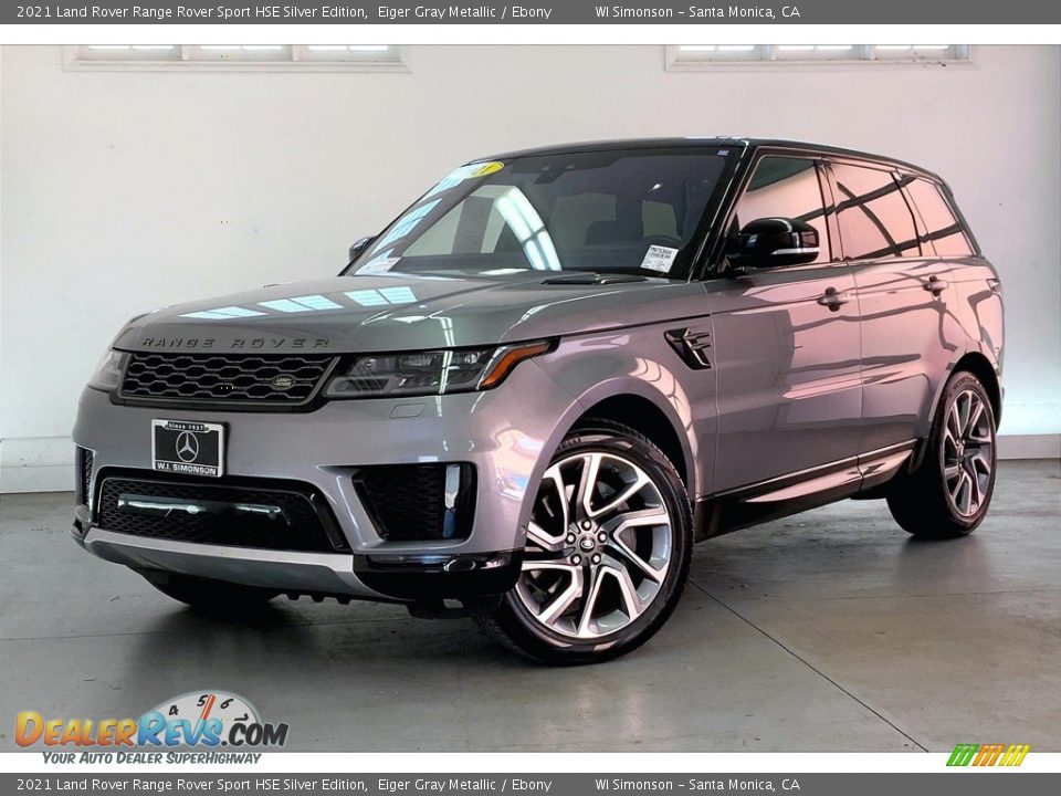 Eiger Gray Metallic 2021 Land Rover Range Rover Sport HSE Silver Edition Photo #12