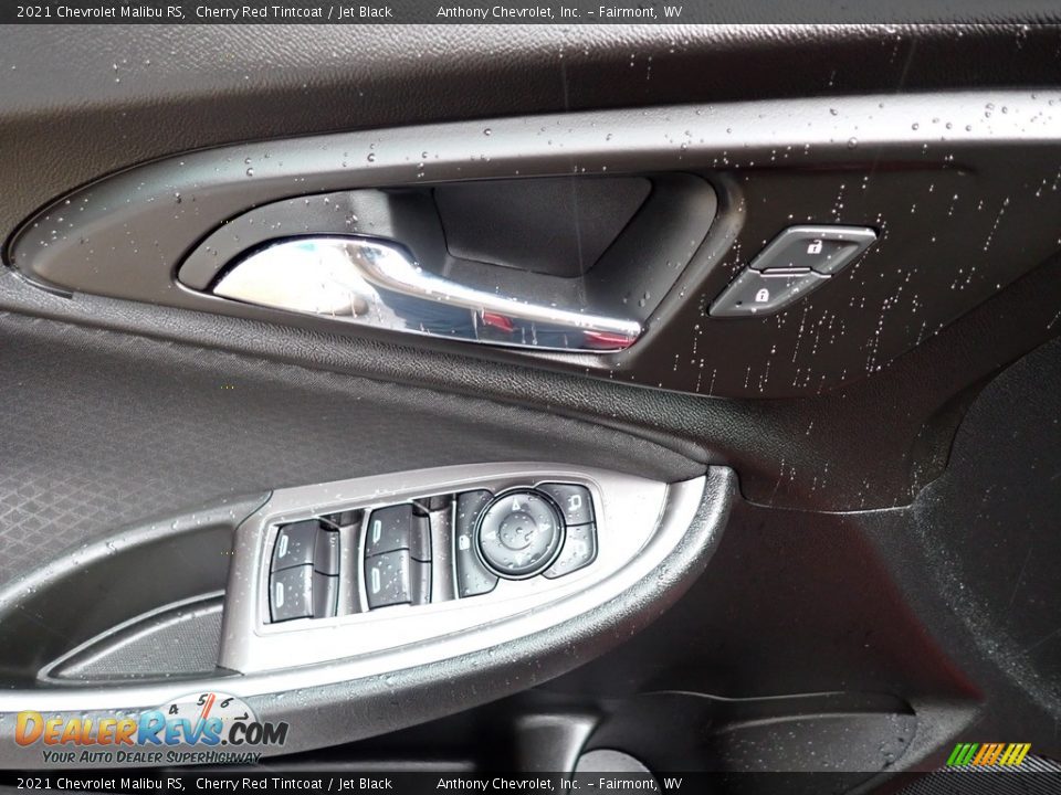 2021 Chevrolet Malibu RS Cherry Red Tintcoat / Jet Black Photo #14