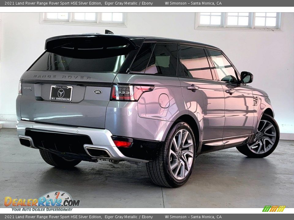 2021 Land Rover Range Rover Sport HSE Silver Edition Eiger Gray Metallic / Ebony Photo #13