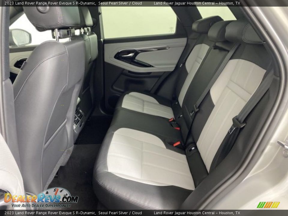 Rear Seat of 2023 Land Rover Range Rover Evoque S R-Dynamic Photo #5