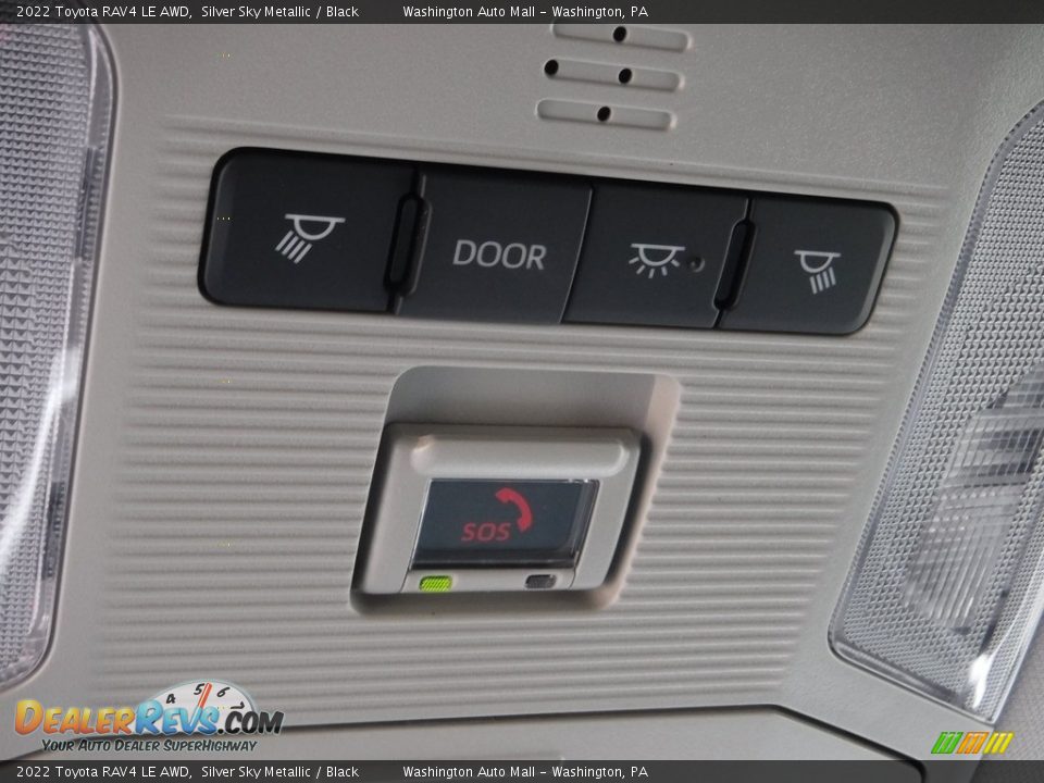 2022 Toyota RAV4 LE AWD Silver Sky Metallic / Black Photo #6
