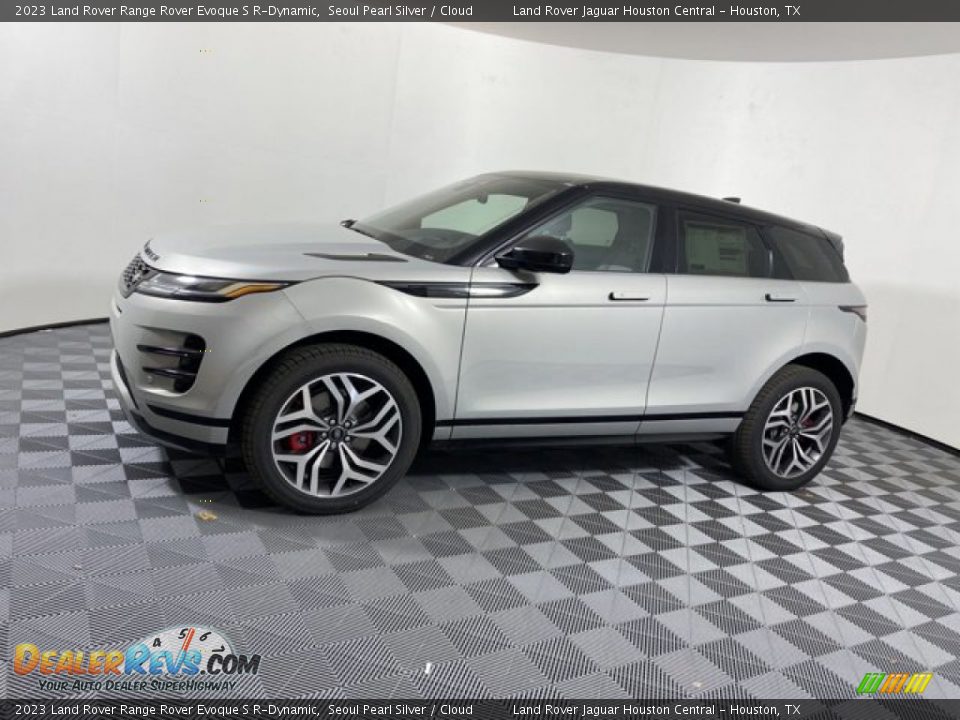 2023 Land Rover Range Rover Evoque S R-Dynamic Seoul Pearl Silver / Cloud Photo #6