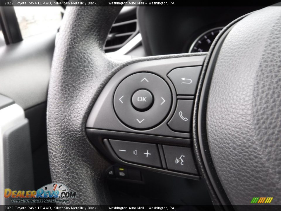2022 Toyota RAV4 LE AWD Silver Sky Metallic / Black Photo #8