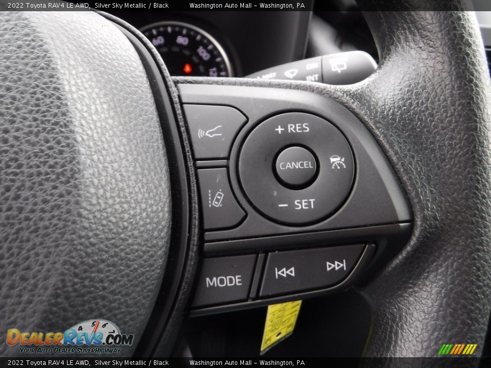 2022 Toyota RAV4 LE AWD Silver Sky Metallic / Black Photo #9