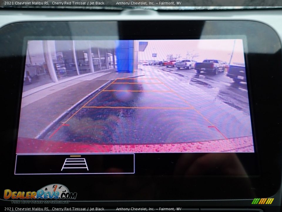2021 Chevrolet Malibu RS Cherry Red Tintcoat / Jet Black Photo #18