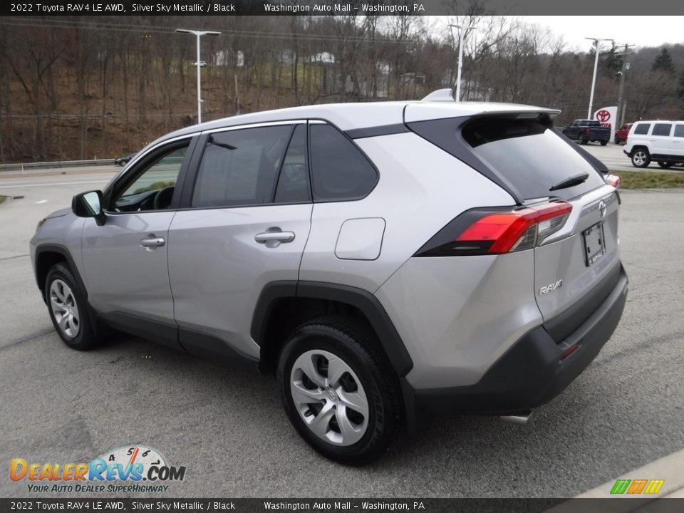2022 Toyota RAV4 LE AWD Silver Sky Metallic / Black Photo #14