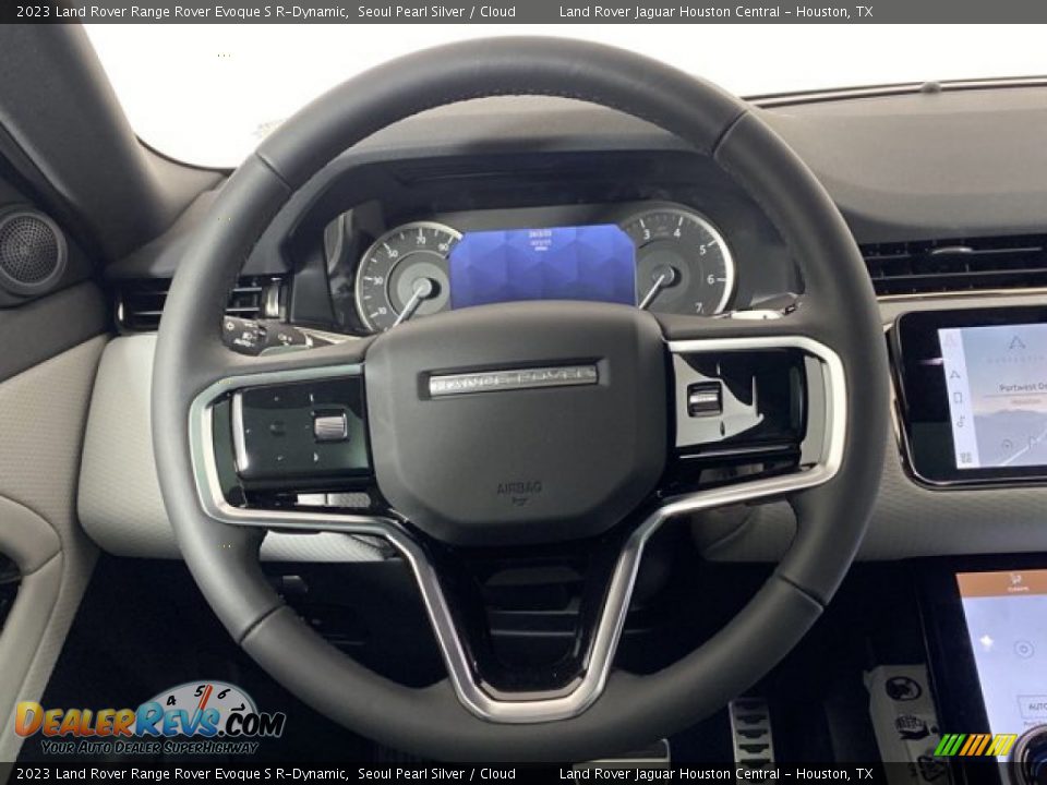 2023 Land Rover Range Rover Evoque S R-Dynamic Steering Wheel Photo #16