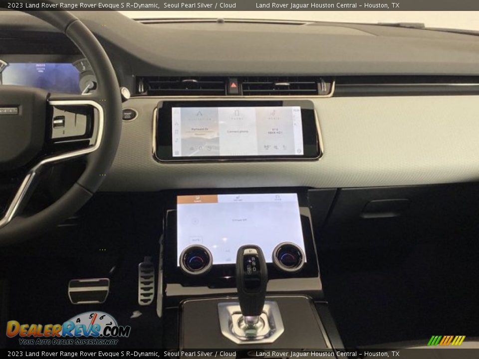 Dashboard of 2023 Land Rover Range Rover Evoque S R-Dynamic Photo #19