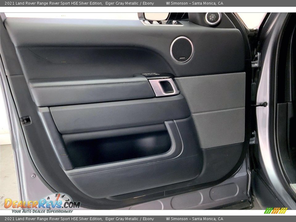 Door Panel of 2021 Land Rover Range Rover Sport HSE Silver Edition Photo #26