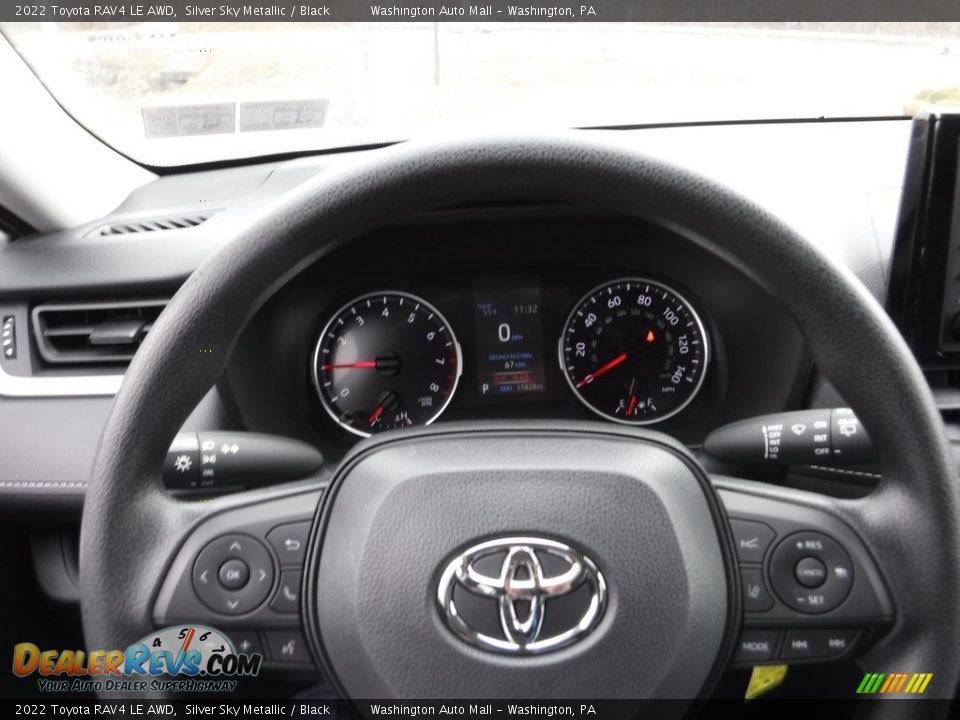 2022 Toyota RAV4 LE AWD Silver Sky Metallic / Black Photo #24