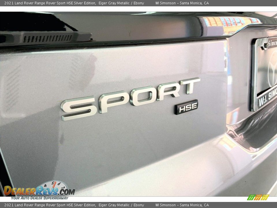 2021 Land Rover Range Rover Sport HSE Silver Edition Logo Photo #31