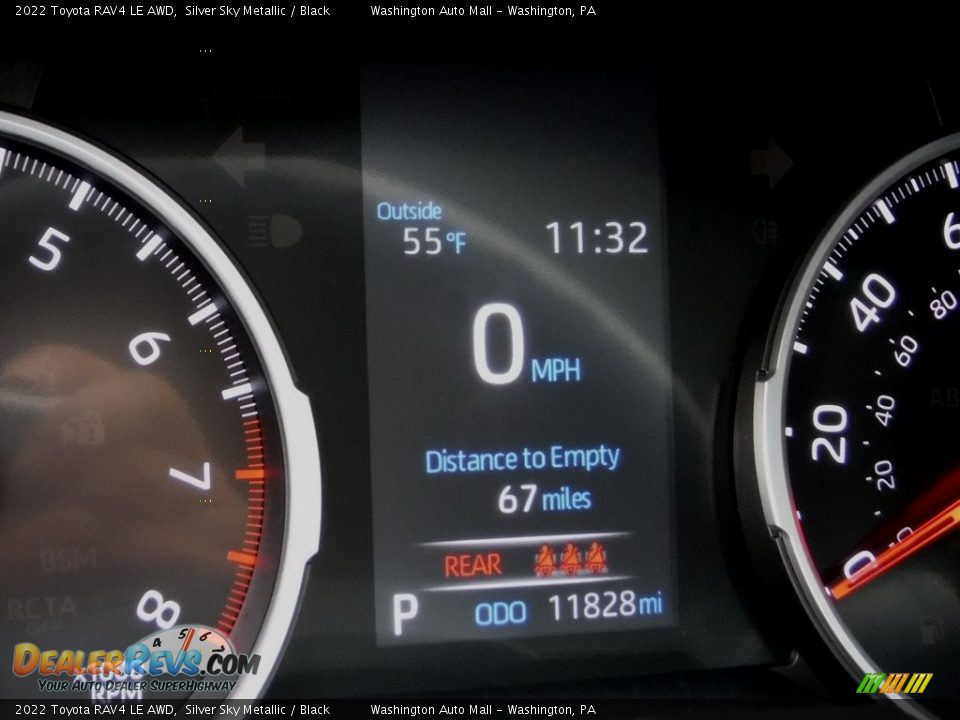 2022 Toyota RAV4 LE AWD Silver Sky Metallic / Black Photo #33