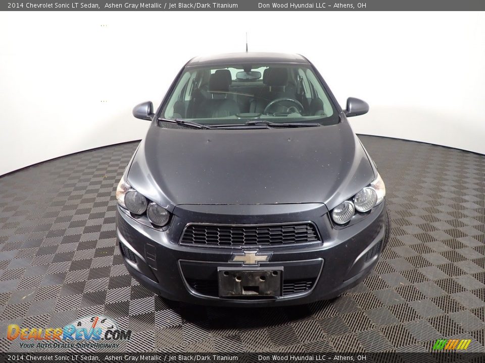 2014 Chevrolet Sonic LT Sedan Ashen Gray Metallic / Jet Black/Dark Titanium Photo #4