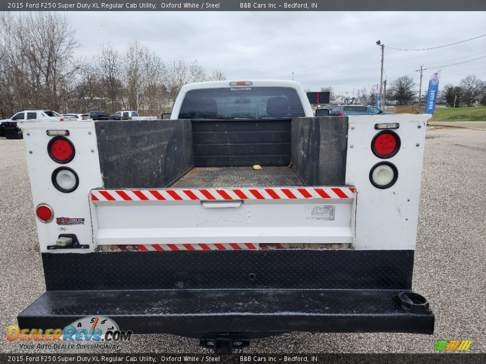 2015 Ford F250 Super Duty XL Regular Cab Utility Oxford White / Steel Photo #5