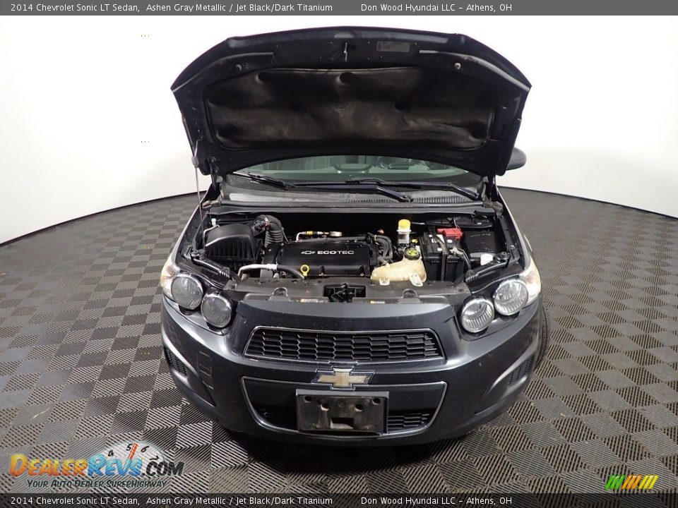 2014 Chevrolet Sonic LT Sedan Ashen Gray Metallic / Jet Black/Dark Titanium Photo #5