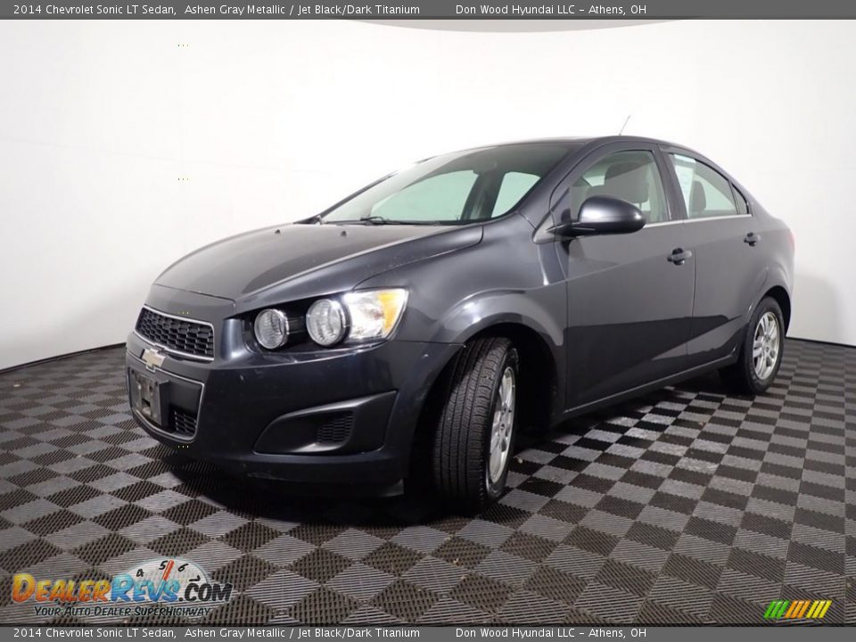 2014 Chevrolet Sonic LT Sedan Ashen Gray Metallic / Jet Black/Dark Titanium Photo #7