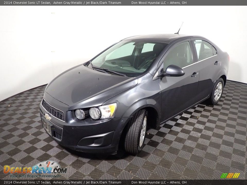 2014 Chevrolet Sonic LT Sedan Ashen Gray Metallic / Jet Black/Dark Titanium Photo #8